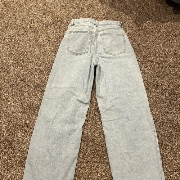 Wild fable wide leg light wash high rise jeans - Picture 3 of 6